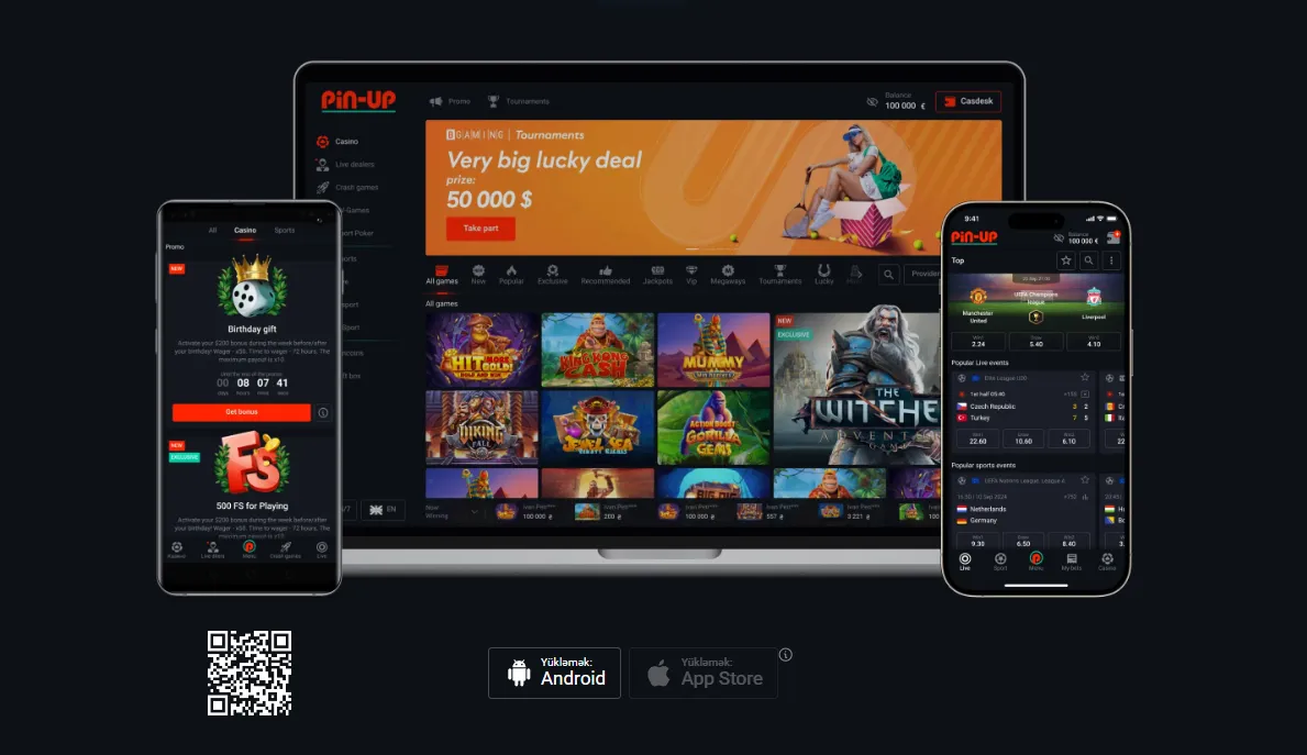 Pin Up casino indir və bütün xüsusiyyətlərdən faydalanın